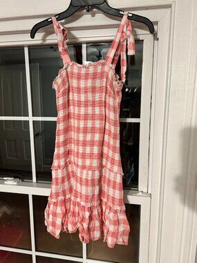 Plaid Dress Women's S